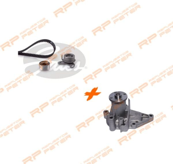 Kit de distribución + bomba de agua para Hyundai New Accent - Prime - Elantra - Getz / Kia Rio Jb marca GATES