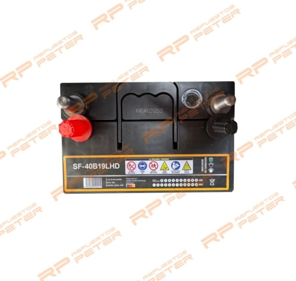 Batería Quick Starter 35 Ah 360cca SF-40B19LHD
