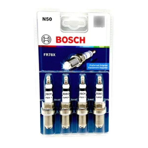 Juego de bujías BOSCH N50 Pack 4 unidades - 4 electrodos