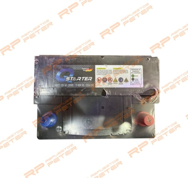 Batería Quick Starter 60 Ah 550cca 56077