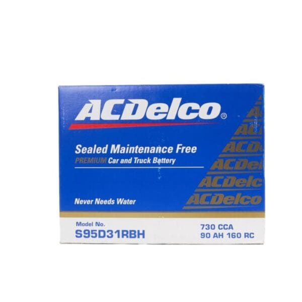 Batería Ac Delco 90 Ah 730CCA S95D31RBH/105D31R (Izquierdo)
