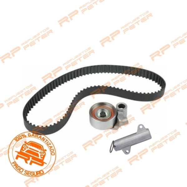Kit de distribucion Toyota Hilux 2.5/3.0 - Fortuner - Hiace - Correa original mas tensores marca GATES