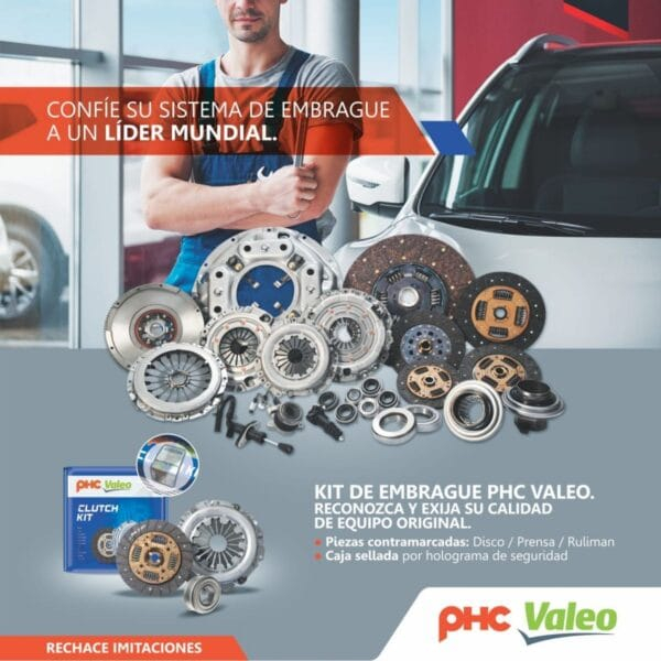 Kit embrague marca VALEO Koreano original