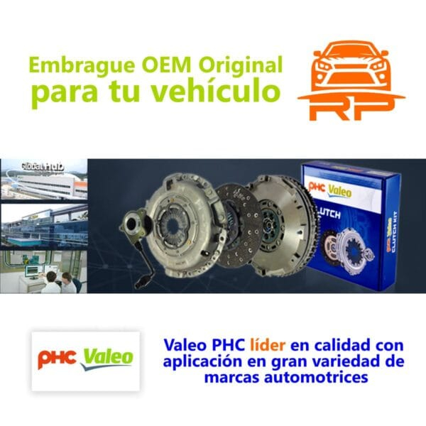 Kit de embrague Valeo calidad original