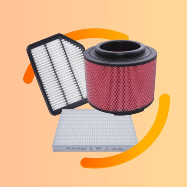 Pack Filtro aire + Filtro cabina = Vehiculos Motor sobre 2.0CC hasta 3.7CC *Leer condiciones en menu principal