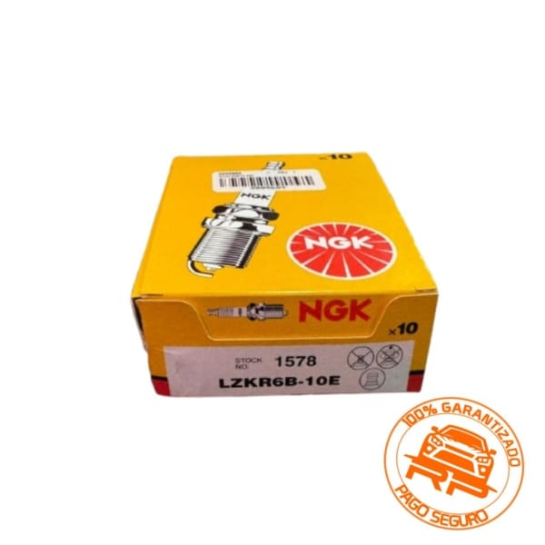Juego de bujías NGK LZKR6B-10E - electrodo convencionales