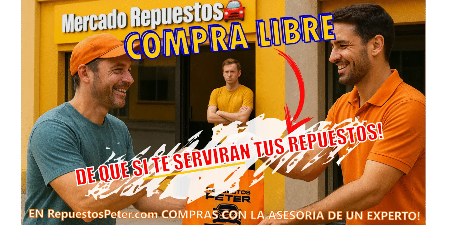 Compra tus repuestos con la asesoria de un experto