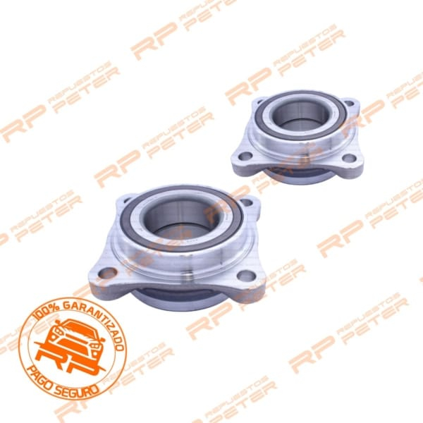 Pack ambos Rodamientos de rueda delantero con ABS para Toyota Hilux 2.4/2.5/2.7/3.0 – Land Cruiser – 4Runner – Fortuner