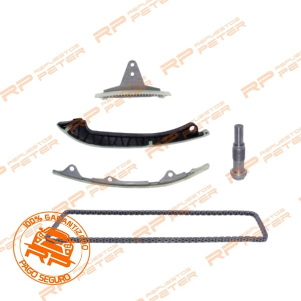 Kit de distribución MG MG3 1.5 - MG ZS 1.5- Cadena de distribución y tensores - 5 piezas completo