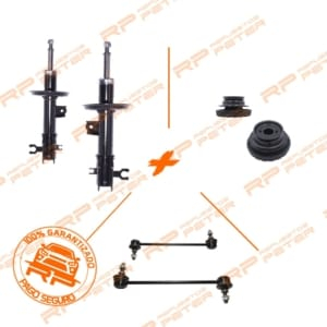 Promoción amortiguadores delanteros + cazoletas + bieletas para Chevrolet Spark GT 1.2