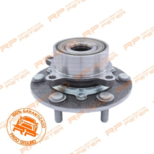 Maza de rueda delantera SIN ABS para Mitsubishi L200 Dakar/Katana/Work 2.4/2.5/3.2 – Montero 2.5/3.2/3.5