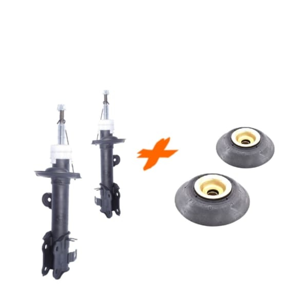 Pack suspensión delantera = Amortiguadores + Cazoletas = para MG MG3 1.5 para todos los años