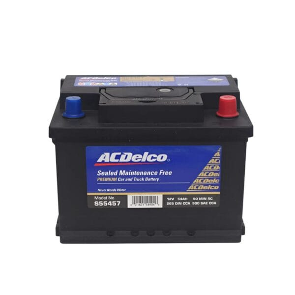 Batería Ac Delco 55Ah 500cca S55457 original para vehiculos Chevrolet, Hyundai, Kia, Daewoo, Fiat, Volkswagen entre otros Chile