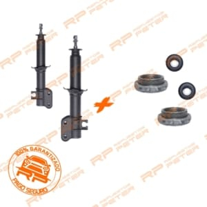 Promocion amortiguadores delanteros + cazoletas + rodamientos para Chevrolet Spark 800 y 1.0