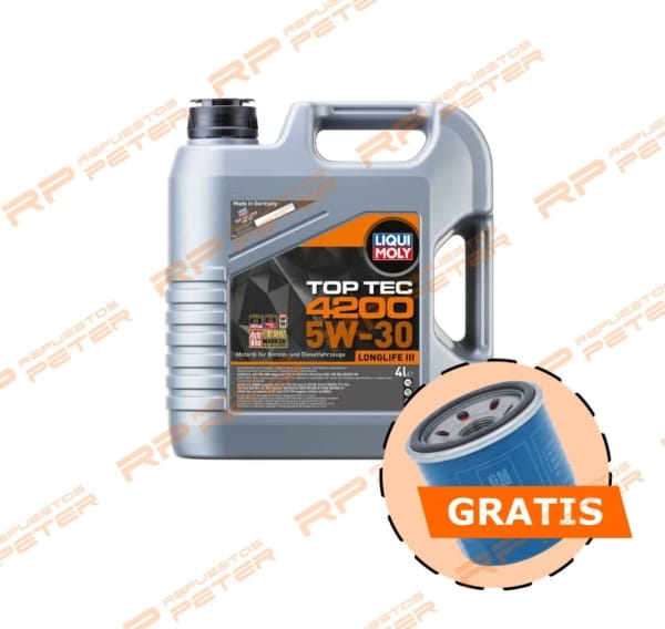 5w-30 Liquimoly TopTec 4200 - 4 Litros