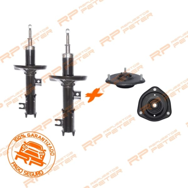 Promocion amortiguadores delanteros + cazoletas para Chevrolet Vivant 1.6